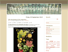 Tablet Screenshot of blog.scannography.info